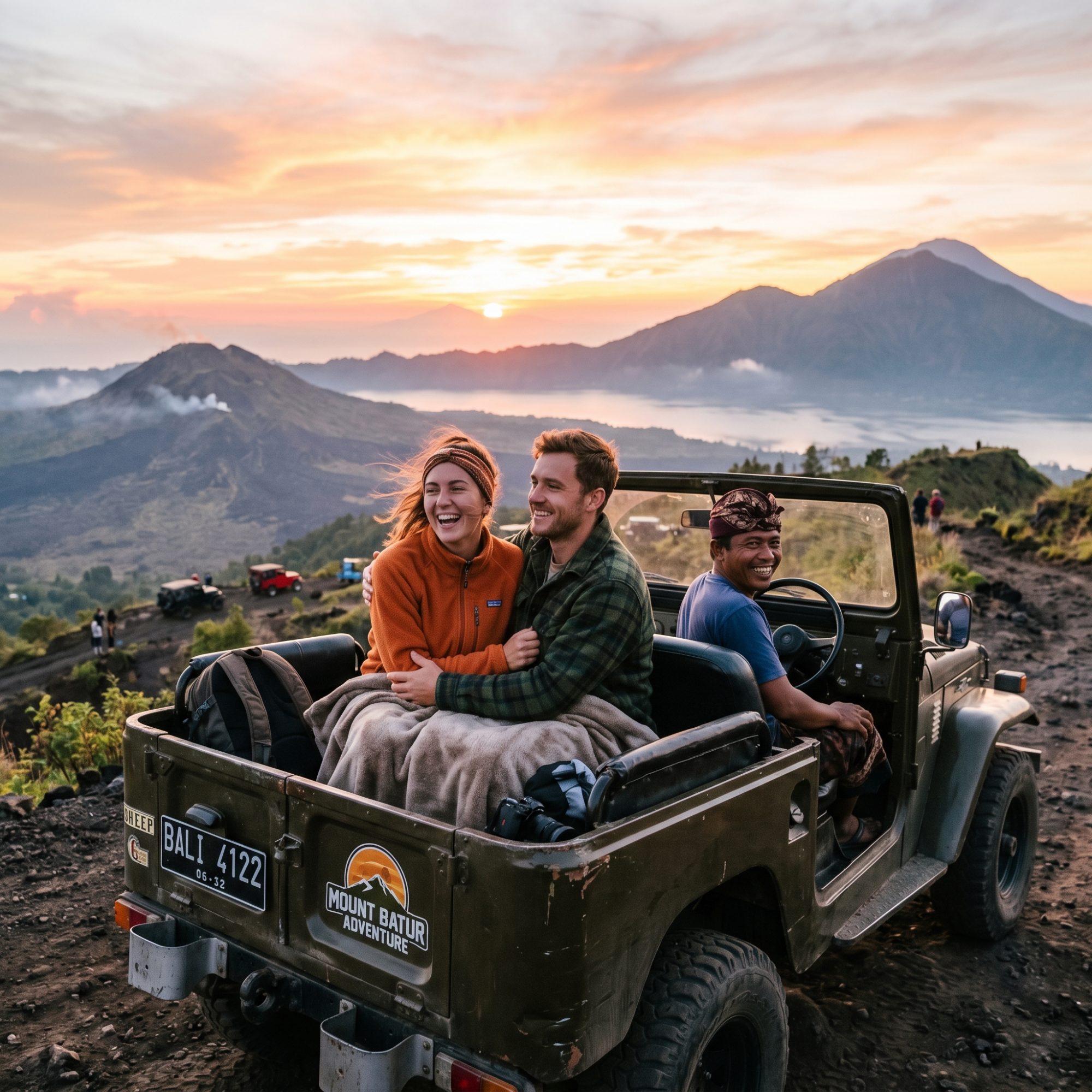 Sunrise Escape: Private Jeep Sunrise Tour at Mount Batur