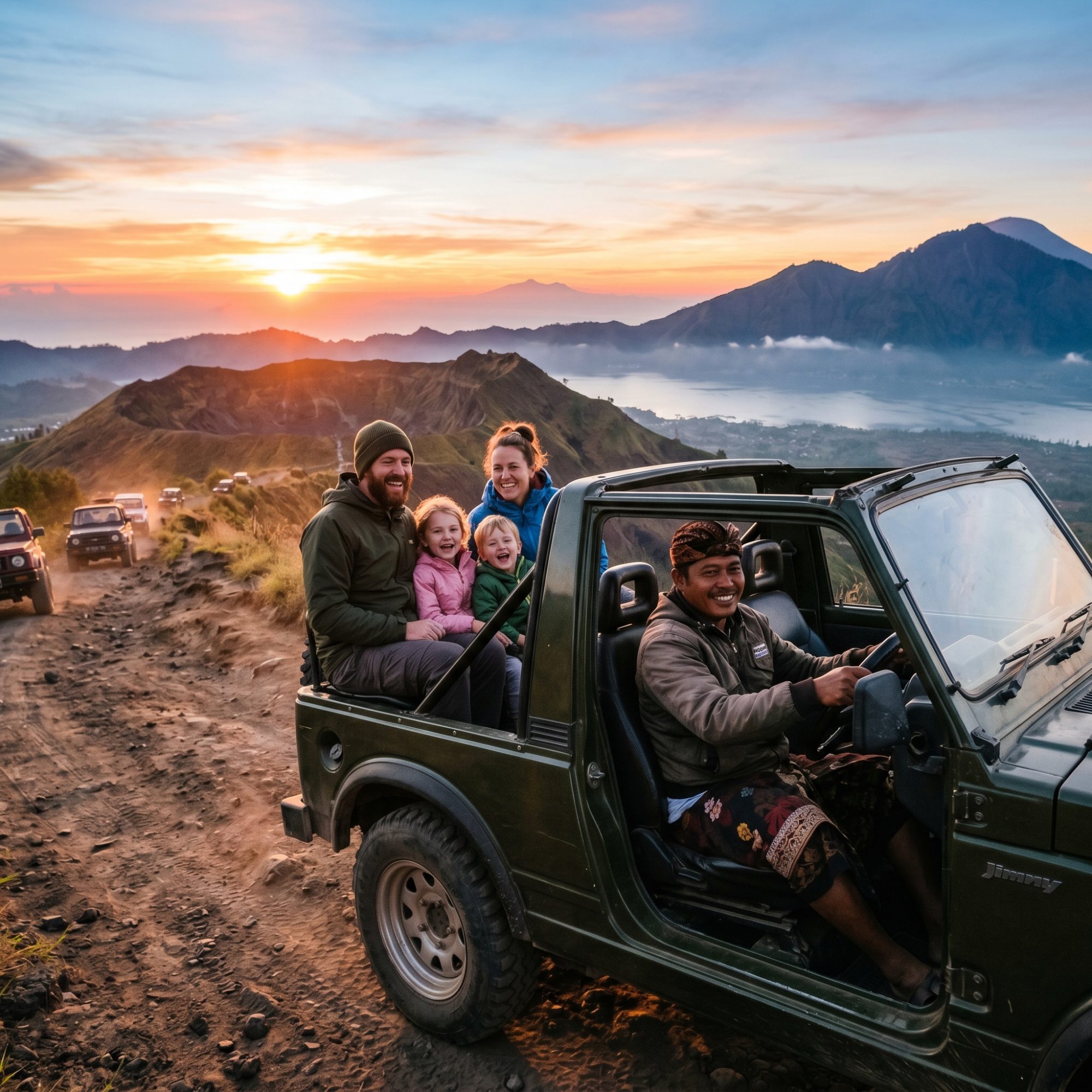 Sunrise Escape: Private Jeep Sunrise Tour at Mount Batur — 1