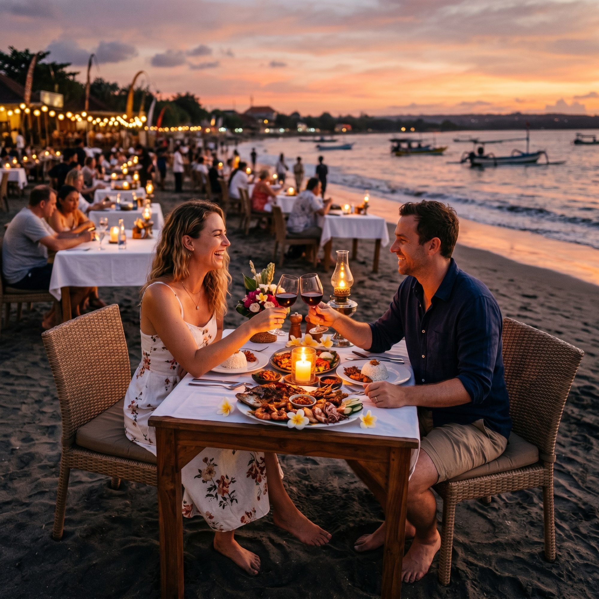 Romantic Escape: Private Beach Dinner & Luxury Couple Experience in Jimbaran Beach — 2