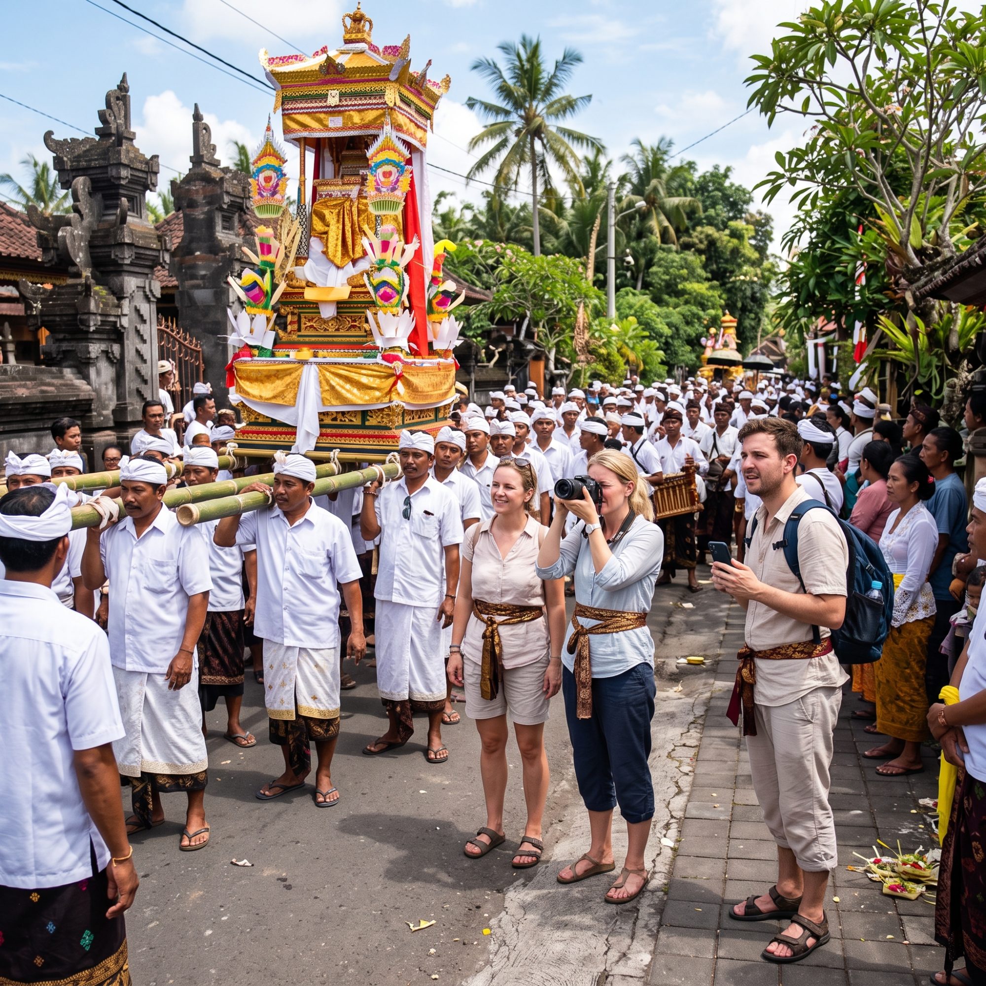 Can Tourists Watch a Ngaben Ceremony in Bali?